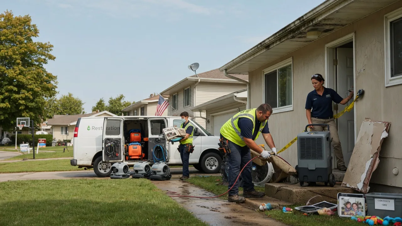 Water Damage Restoration in La Rose, IL near me